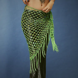 15 Colors Available - Belly Dancing Hip Scarf