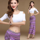 *HOT!* Modern Style - Sexy Shoulder Top And Skirt Dance Set